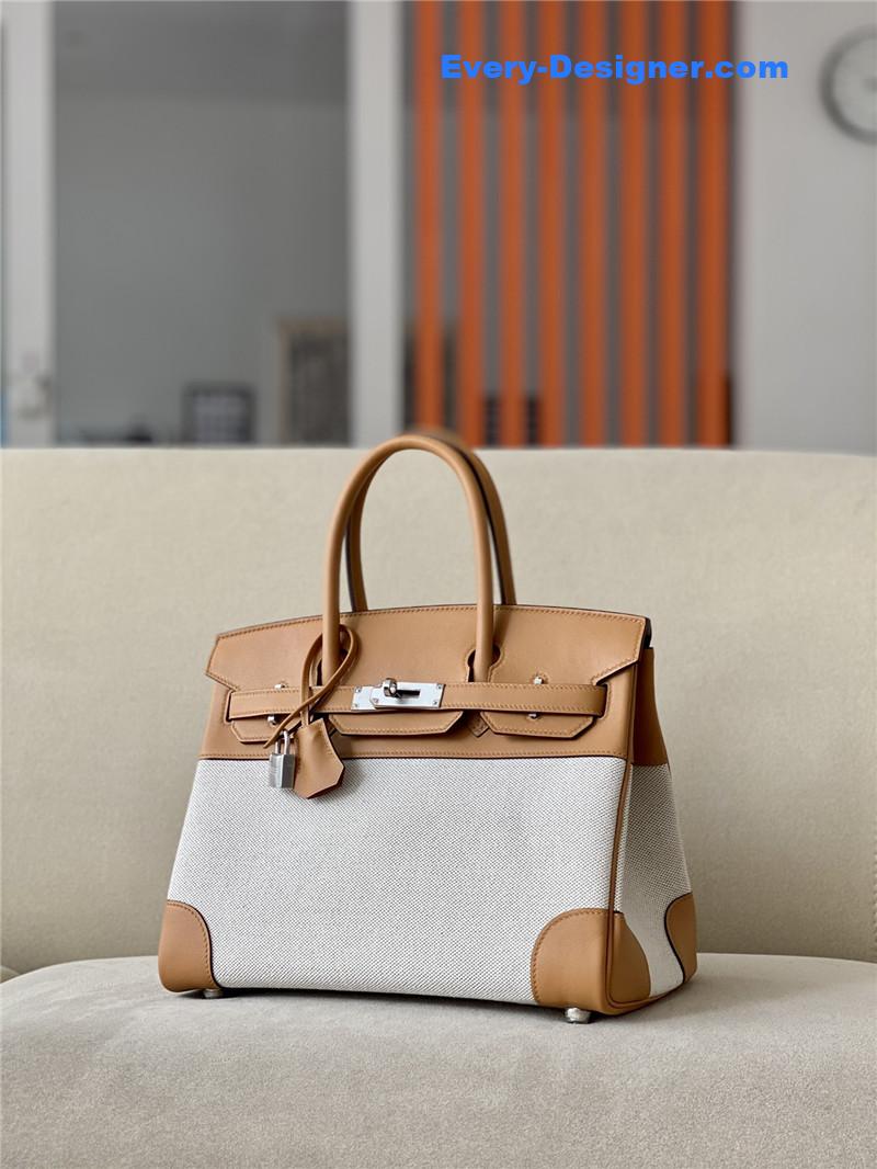 hermes birkin 30 swift canvas bag