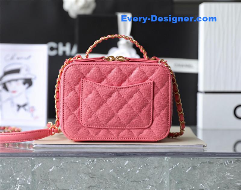 Ch**el vanity case handle camera bag small