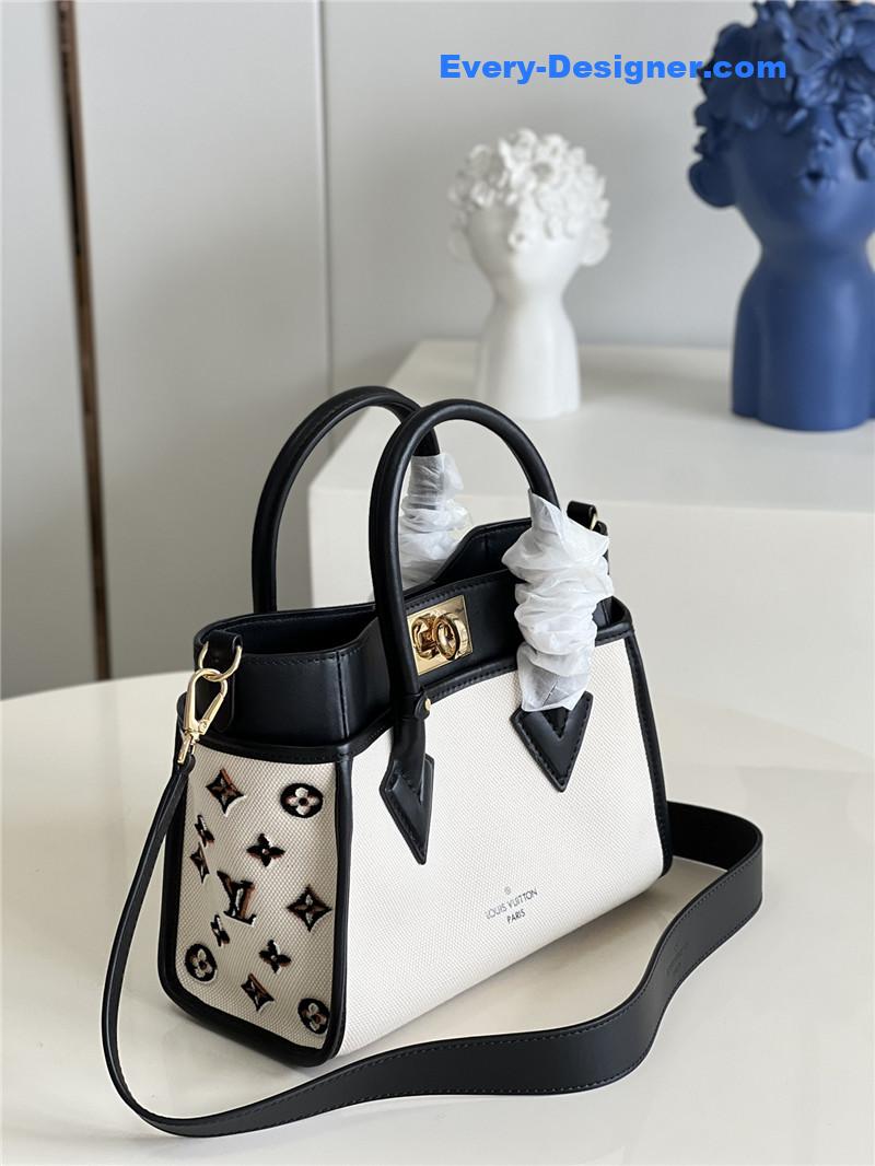 louis vuitton lv on my side bag small