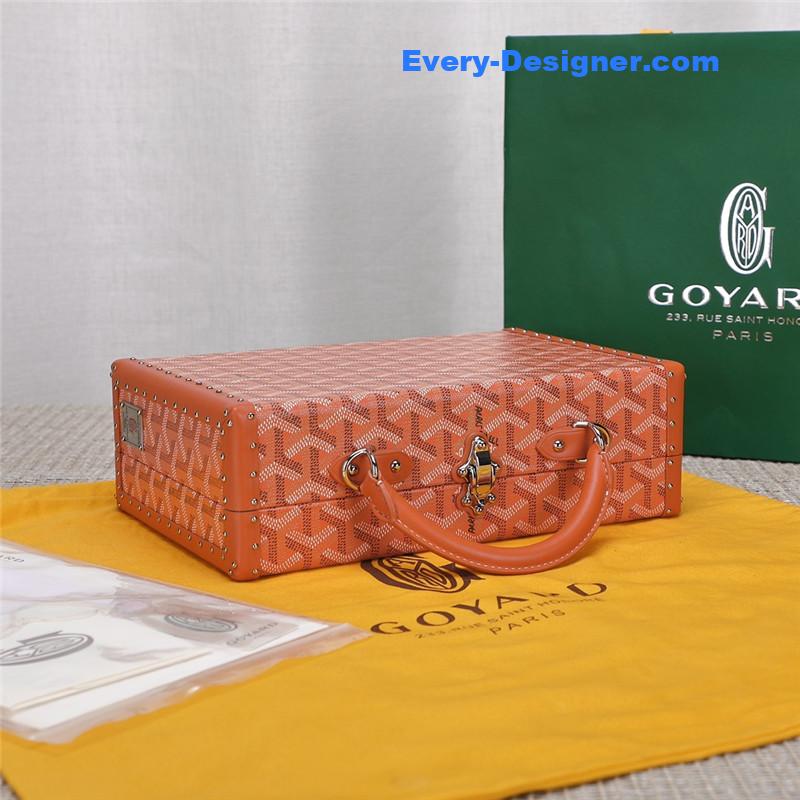 goyard beech hard case bag