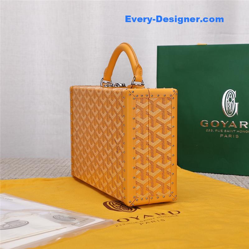 goyard beech hard case bag