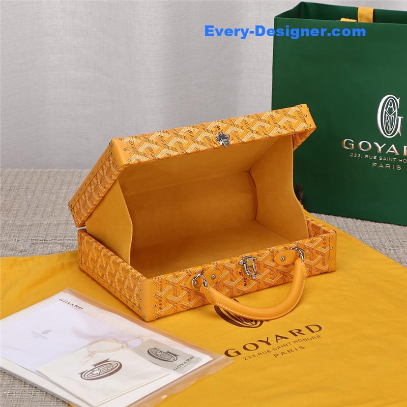 goyard beech hard case bag