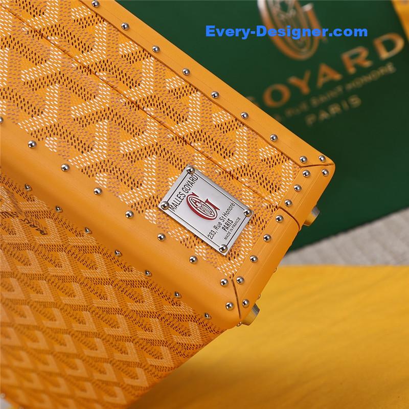 goyard beech hard case bag