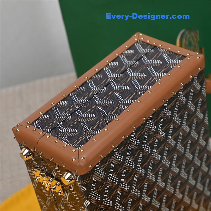 goyard beech hard case bag