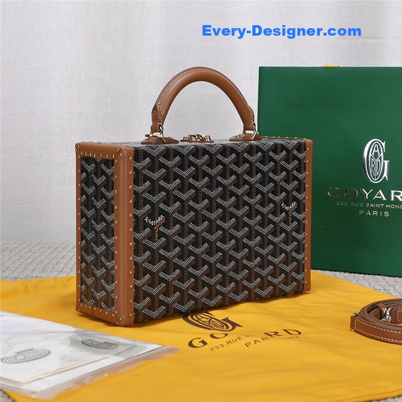 goyard beech hard case bag