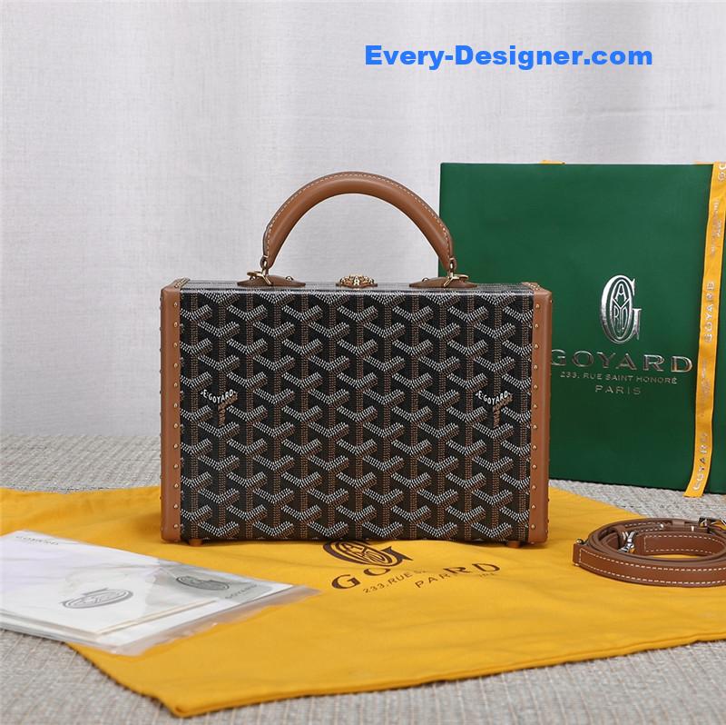 goyard beech hard case bag