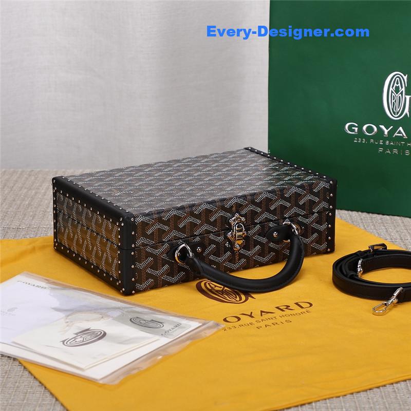 goyard beech hard case bag