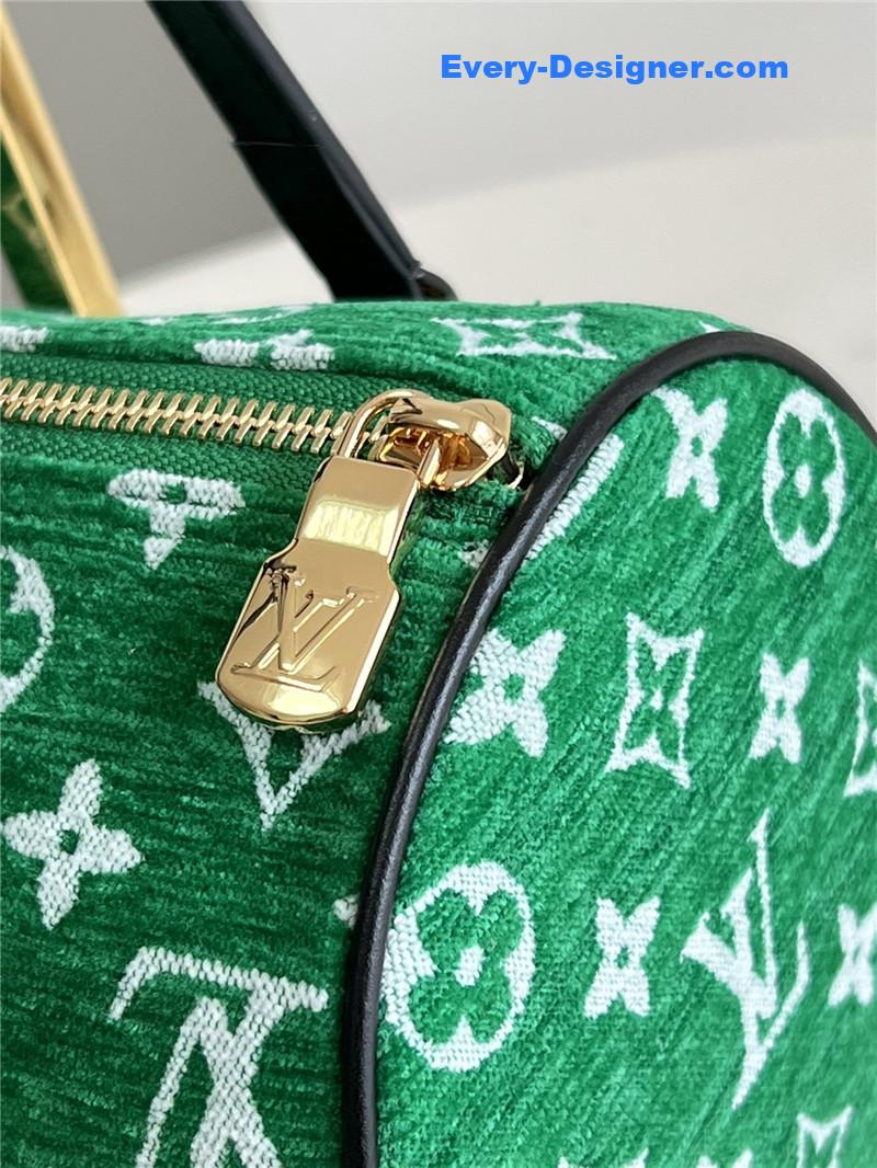 louis vuitton lv papillon bag green