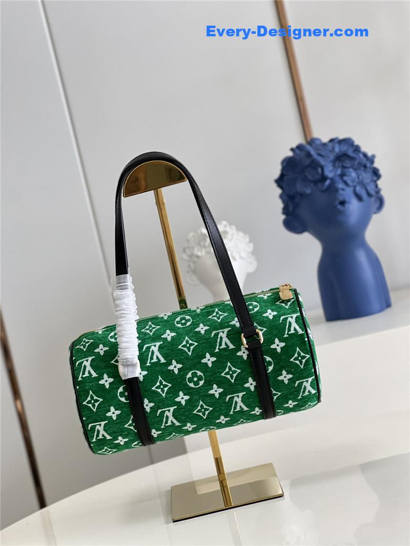 louis vuitton lv papillon bag green