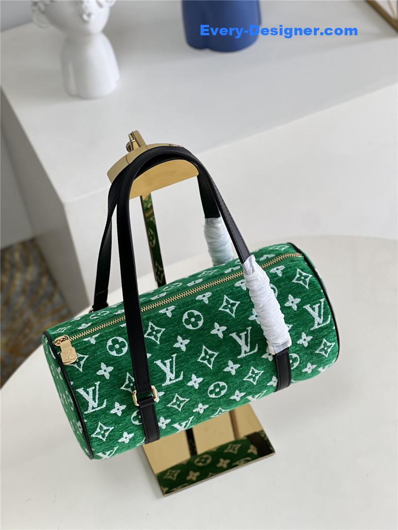 louis vuitton lv papillon bag green