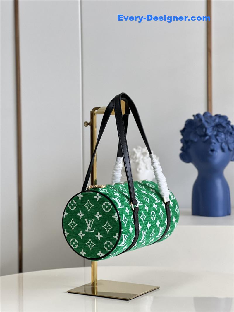 louis vuitton lv papillon bag green