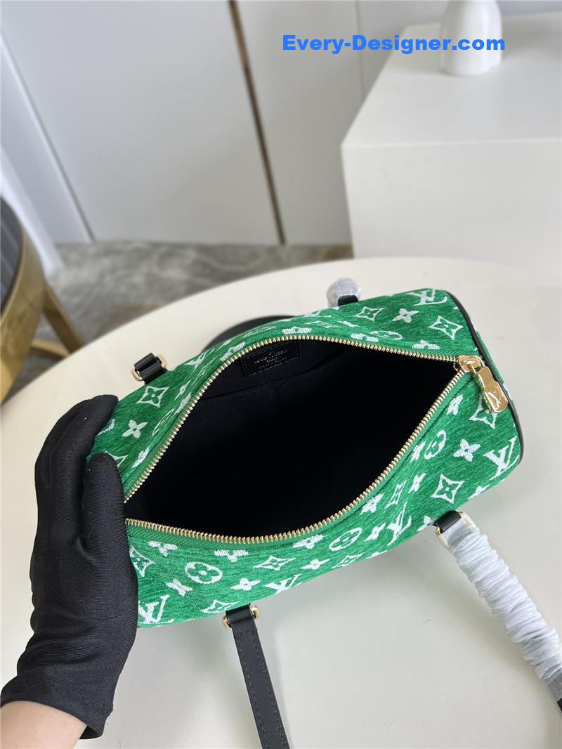 louis vuitton lv papillon bag green