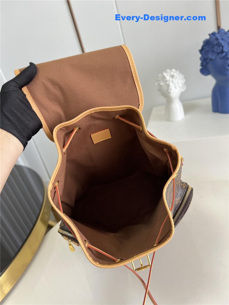 louis vuitton monogram canvas vintage backpack