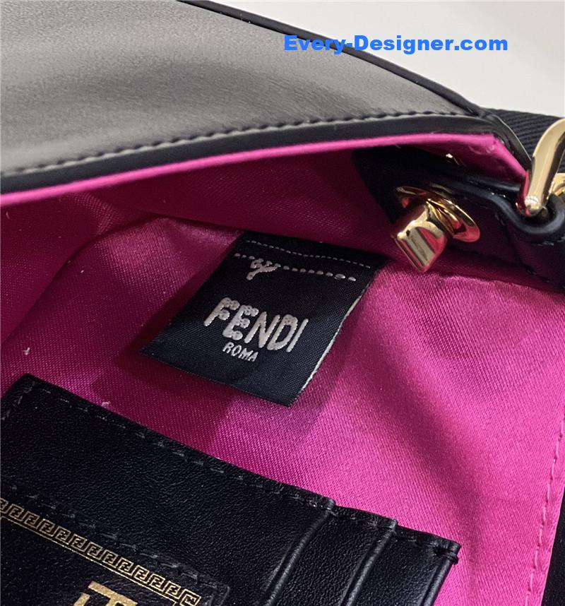 F**di x versace baguette hobo bag