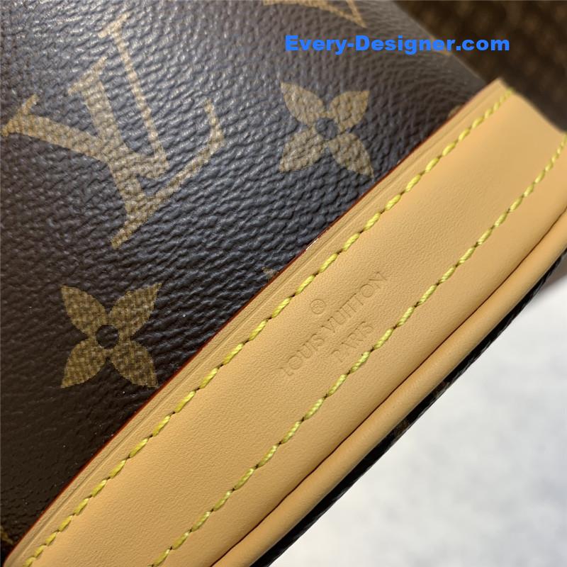 louis vuitton lv nano bucket monogram bag