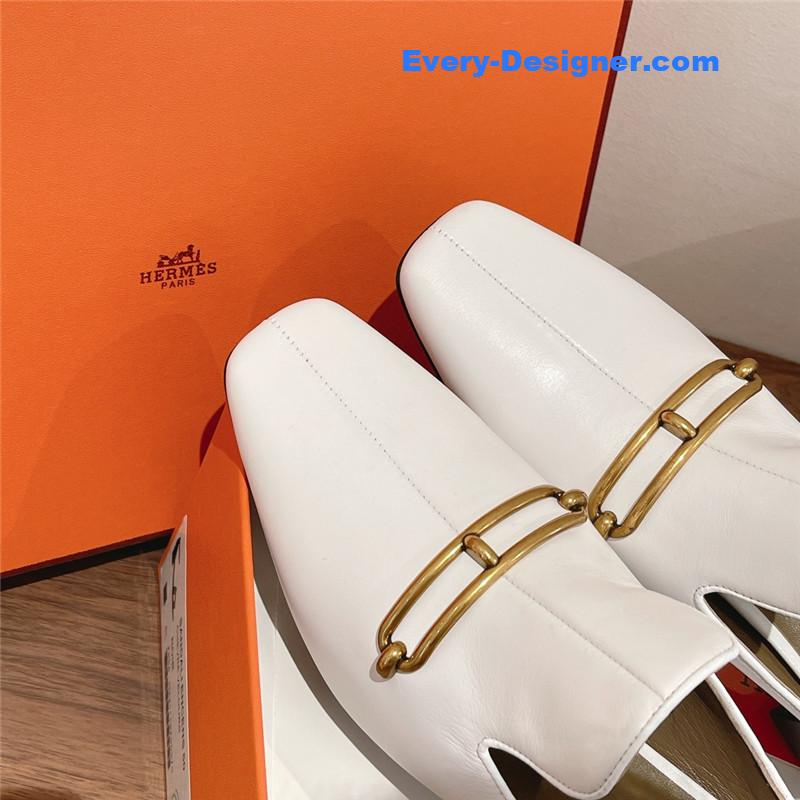 H**me5 muller chunky heel slippers