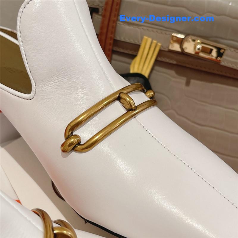 H**me5 muller chunky heel slippers