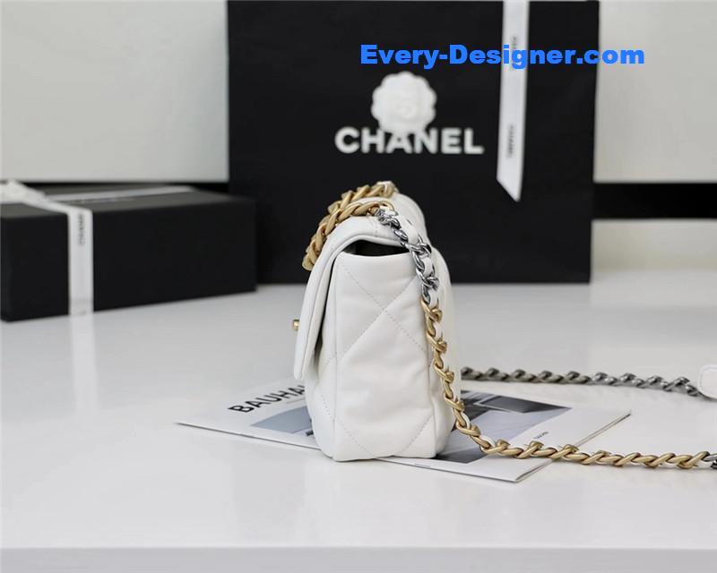 Ch**el 19 bag white