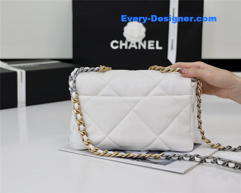 Ch**el 19 bag white
