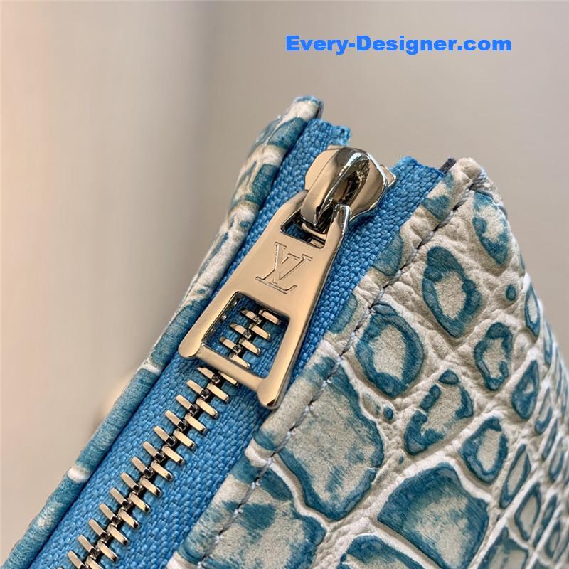 louis vuitton lv crocodile coussin small bag