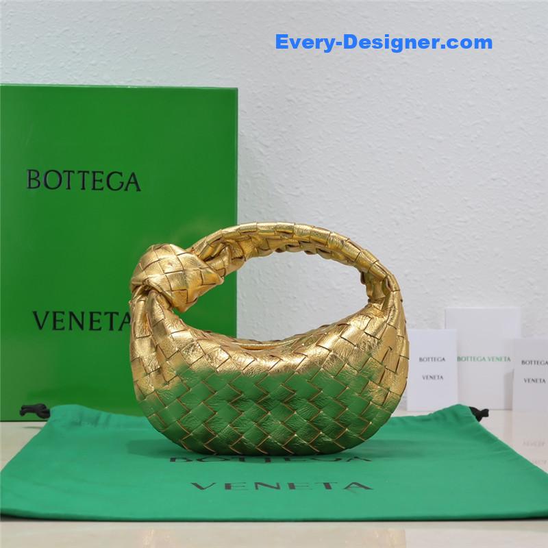 b0tt*ga Ven*ta mini jodie bag gold
