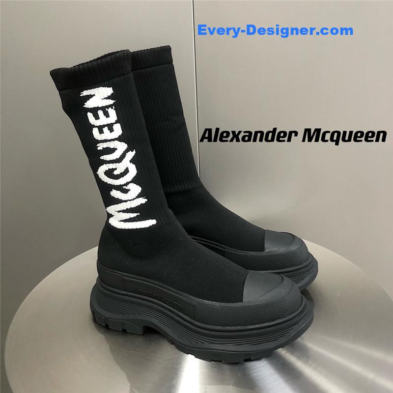 a1exa*der Mcqv*en platform socks shoes