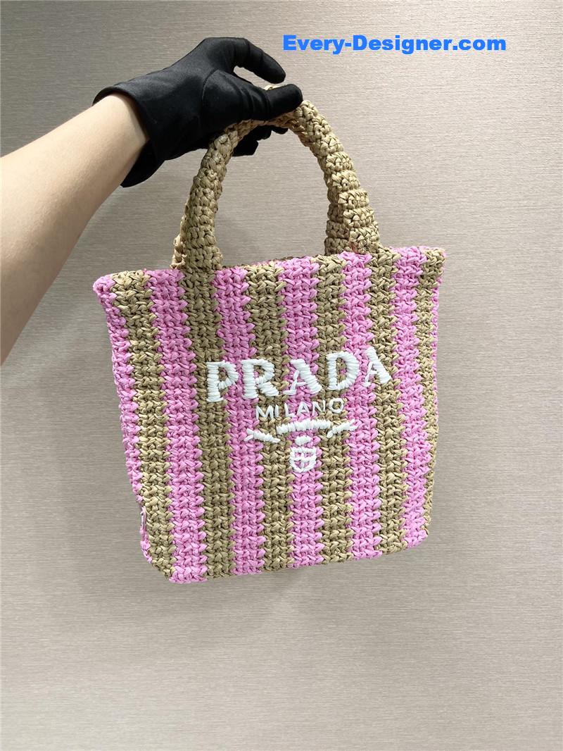 prada fiber tote bag