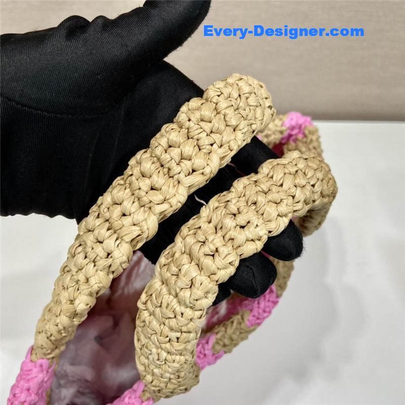 prada fiber tote bag