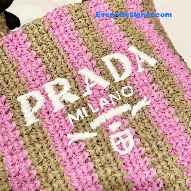 prada fiber tote bag