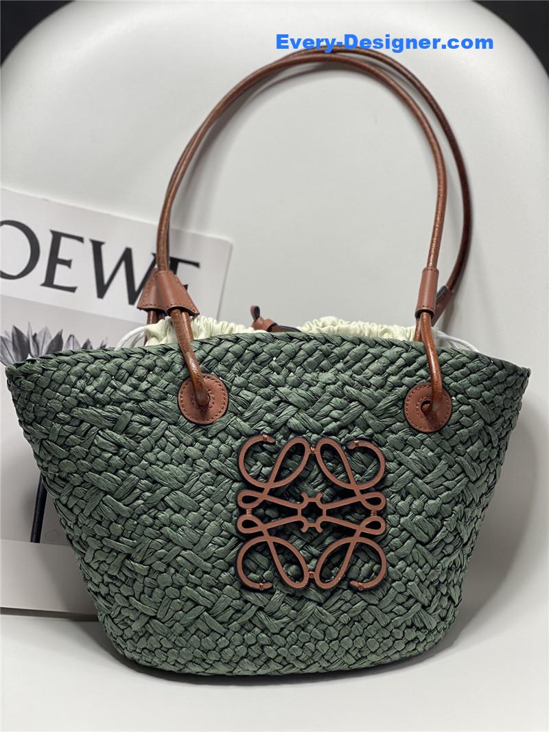 L0ew* anagram basket bag mini