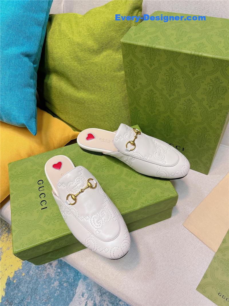Gucci horsebit half slippers