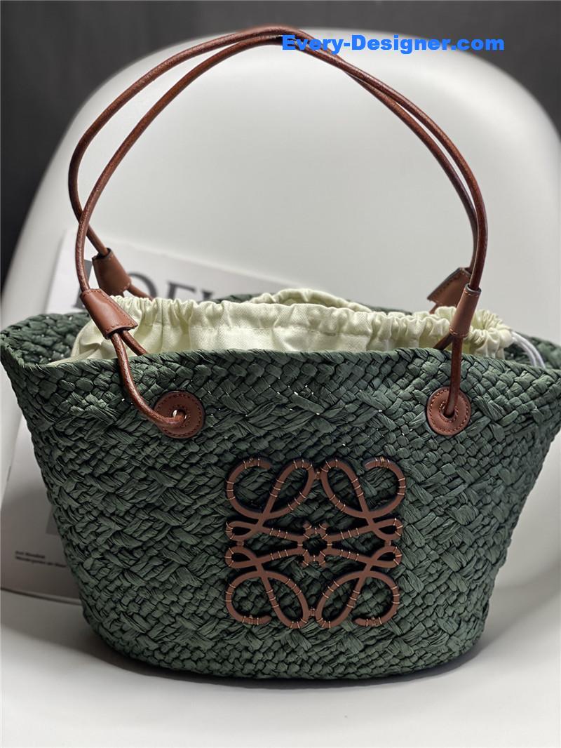 L0ew* anagram basket bag small