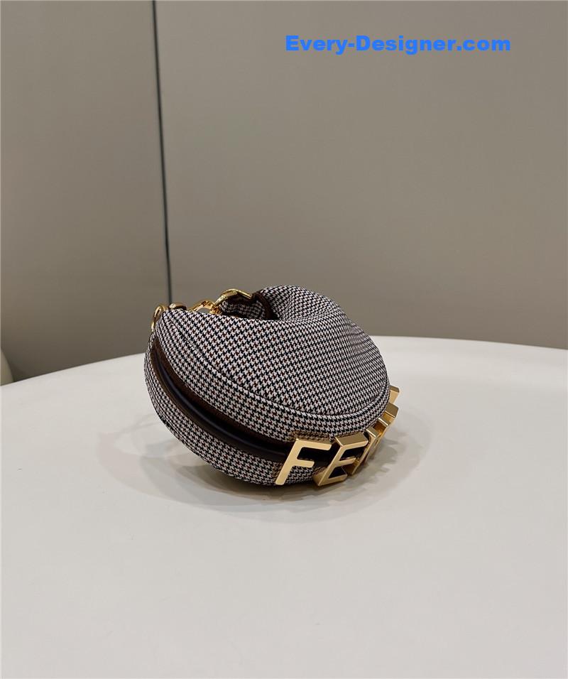 F**di crescent underarm bag