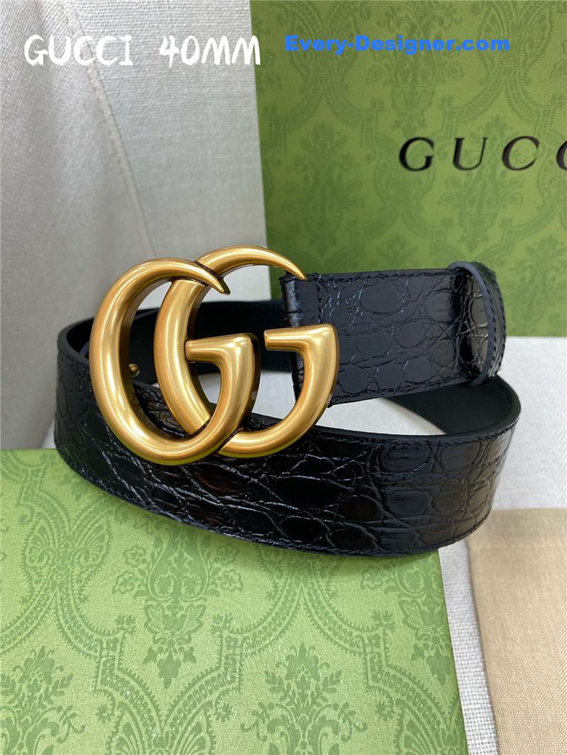 Gucci official website classic double G belt