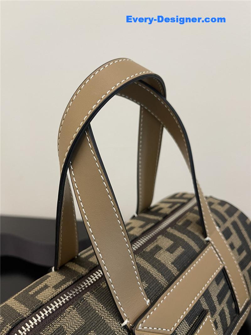 F**di mini brown ff fabric bag