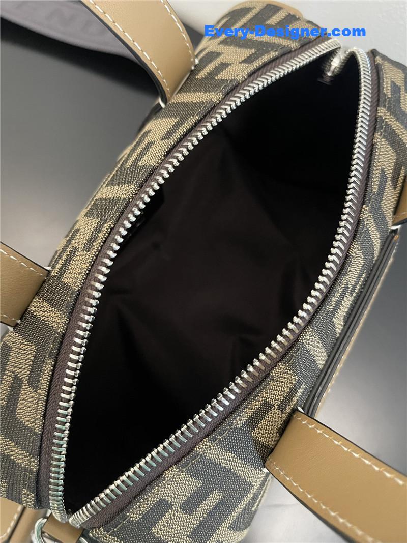 F**di mini brown ff fabric bag