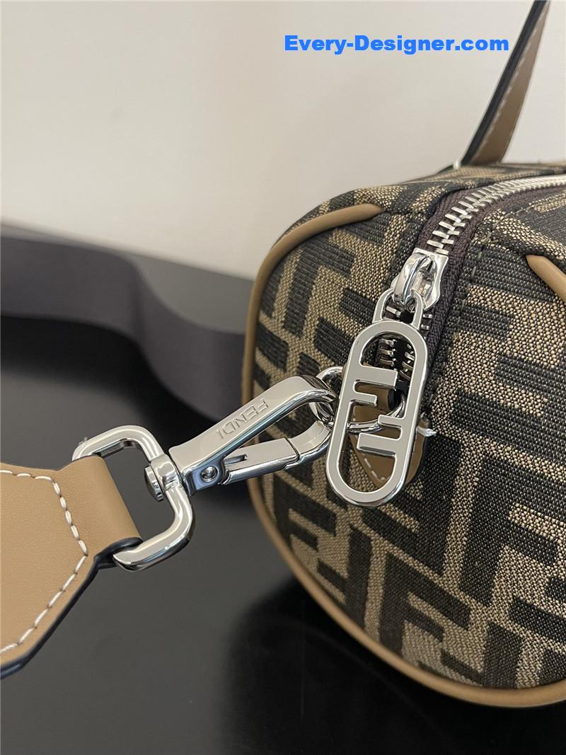 F**di mini brown ff fabric bag