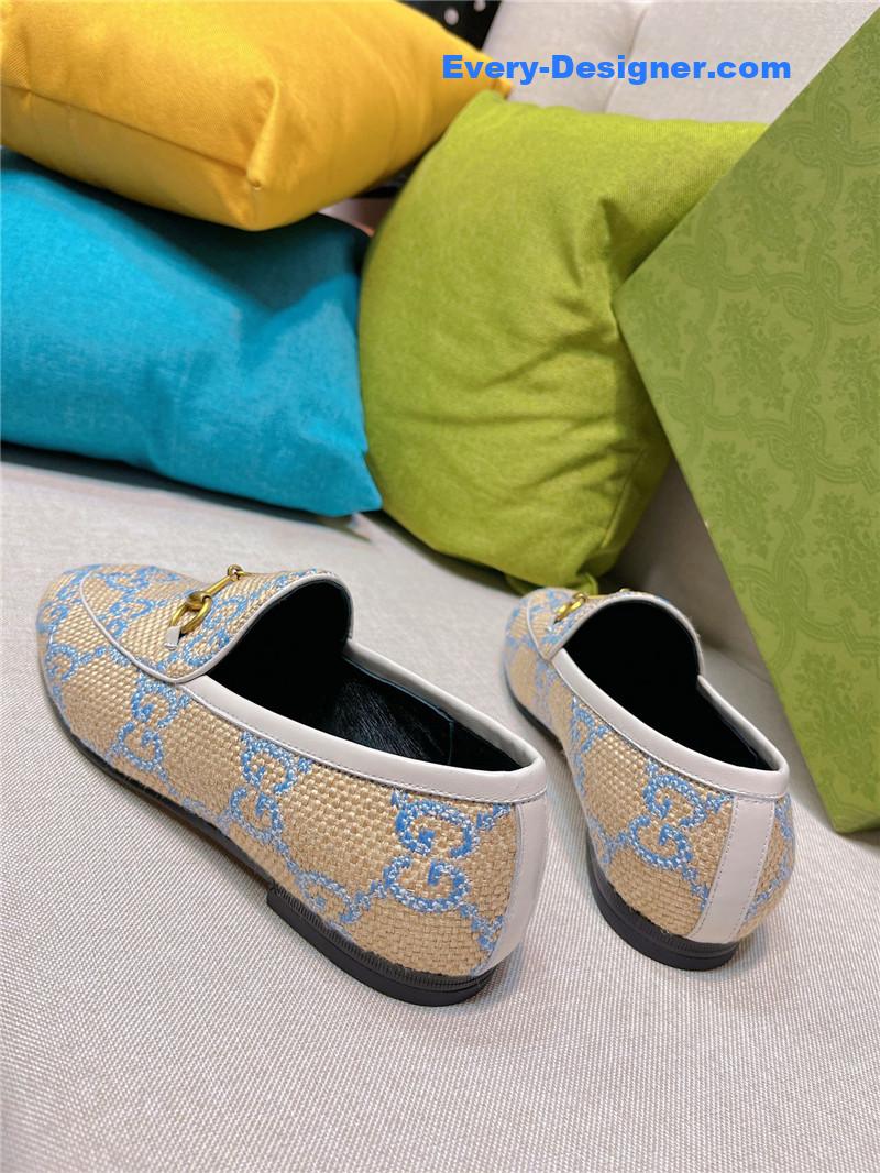 Gvc*1 horsebit half slippers