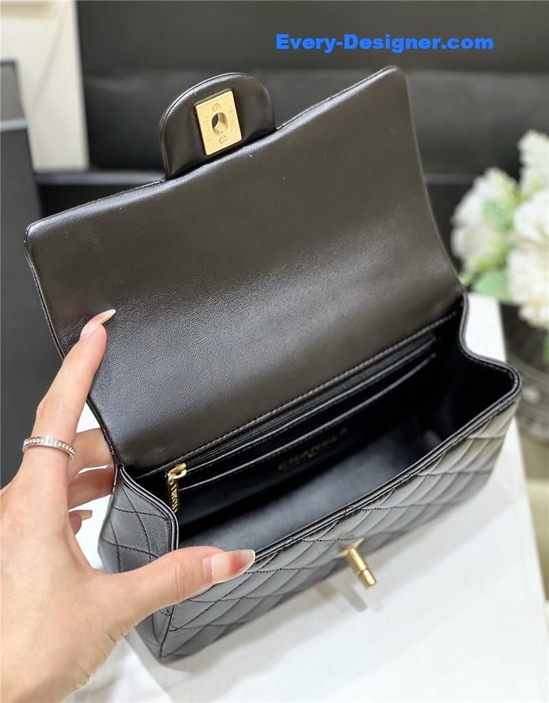 Ch**el cf mini handle bag