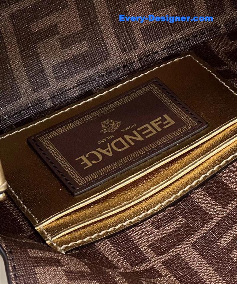 F**di x versace baguette hobo bag