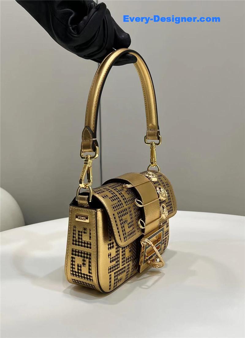 F**di x versace baguette hobo bag