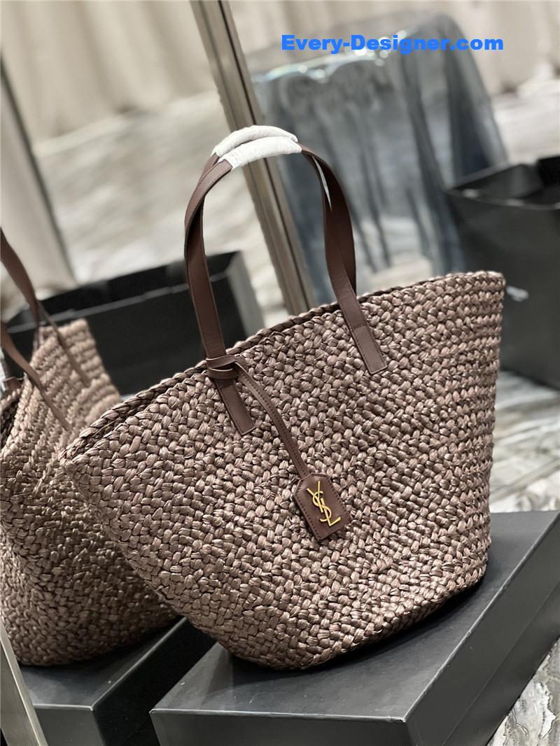 Y51 panier raffia tote bag