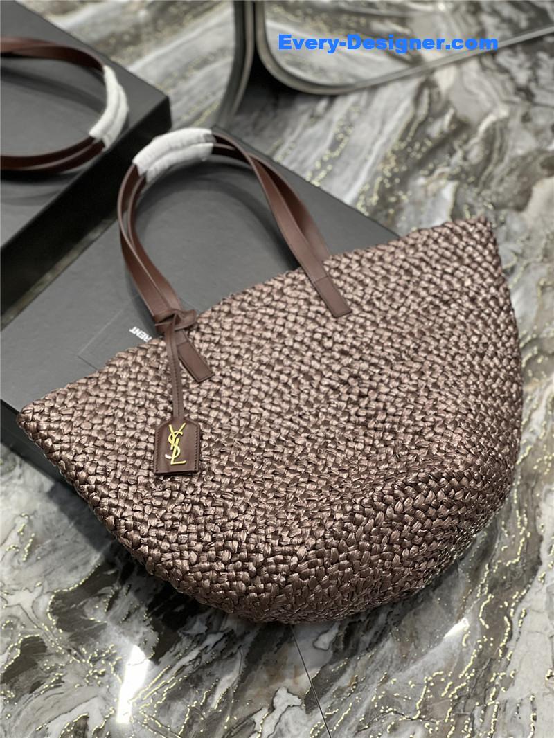 Y51 panier raffia tote bag