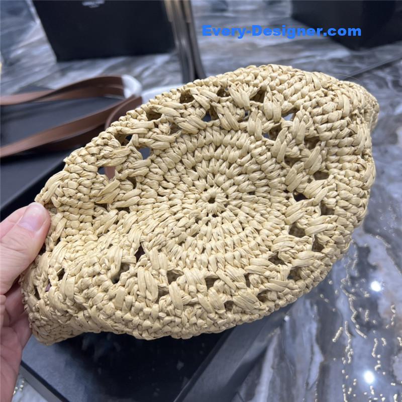 Y51 panier raffia tote bag