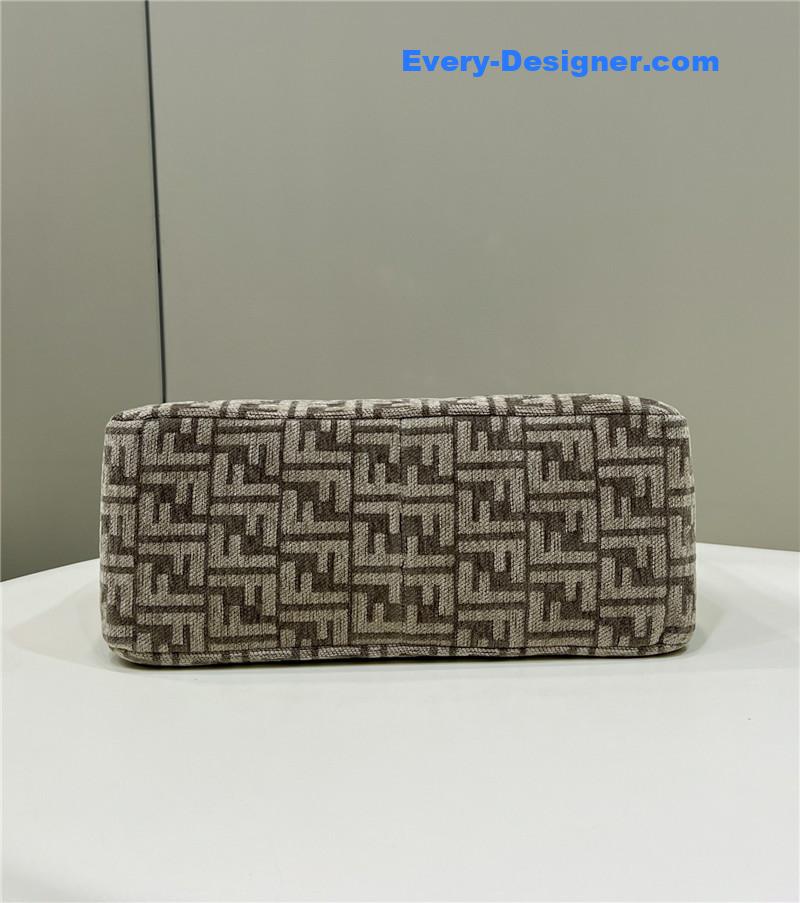 F**di o’clock clutch bag