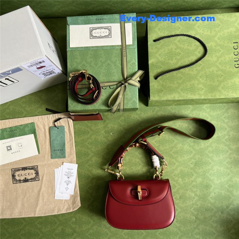 Gucci Bamboo 1947 series bamboo small handbag
