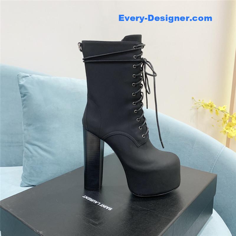 Y51 thick sole waterproof platform boots