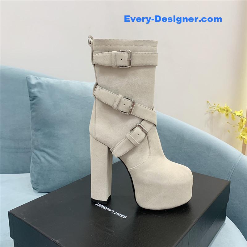 Y51 thick sole waterproof platform boots