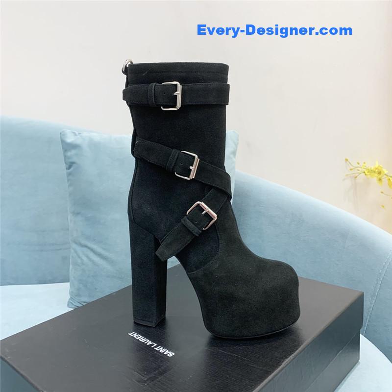 Y51 thick sole waterproof platform boots