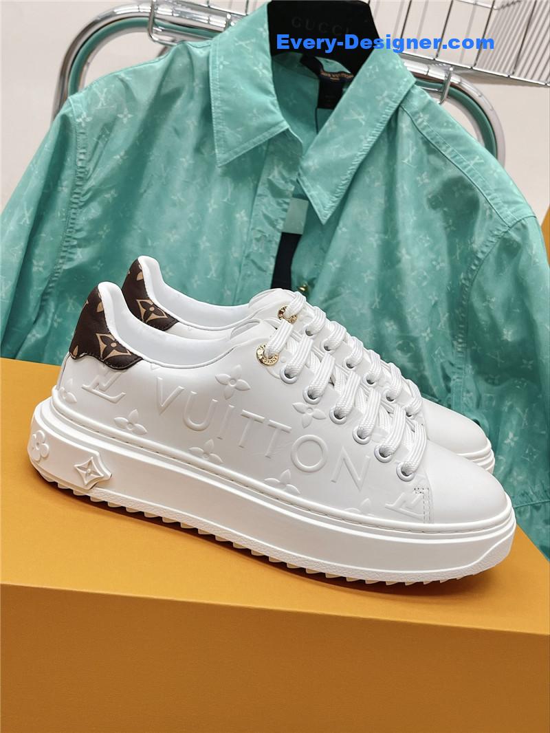 louis vuitton LV classic platform sneakers